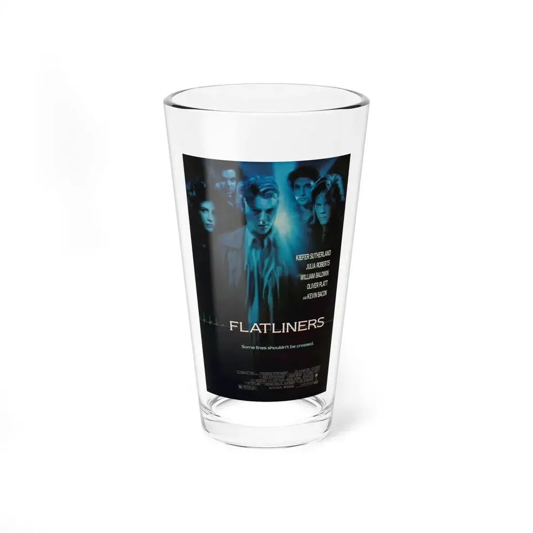 FLATLINERS 1990 Movie Poster - Pint Glass 16oz 16oz - Go Mug Yourself