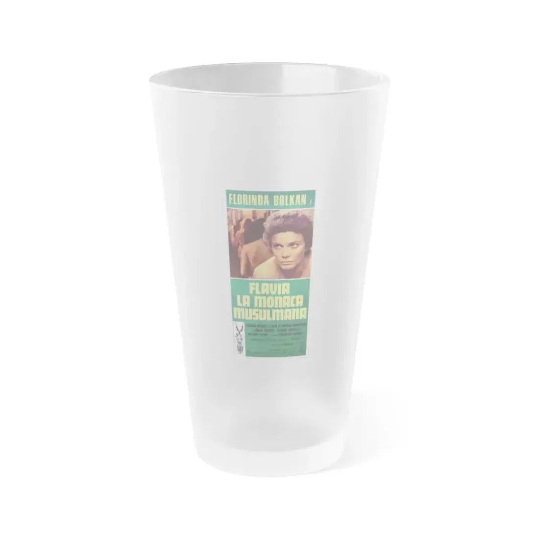 FLAVIA THE HERETIC (ITALIAN) (2) 1974 Movie Poster - Frosted Pint Glass 16oz 16oz Frosted - Go Mug Yourself