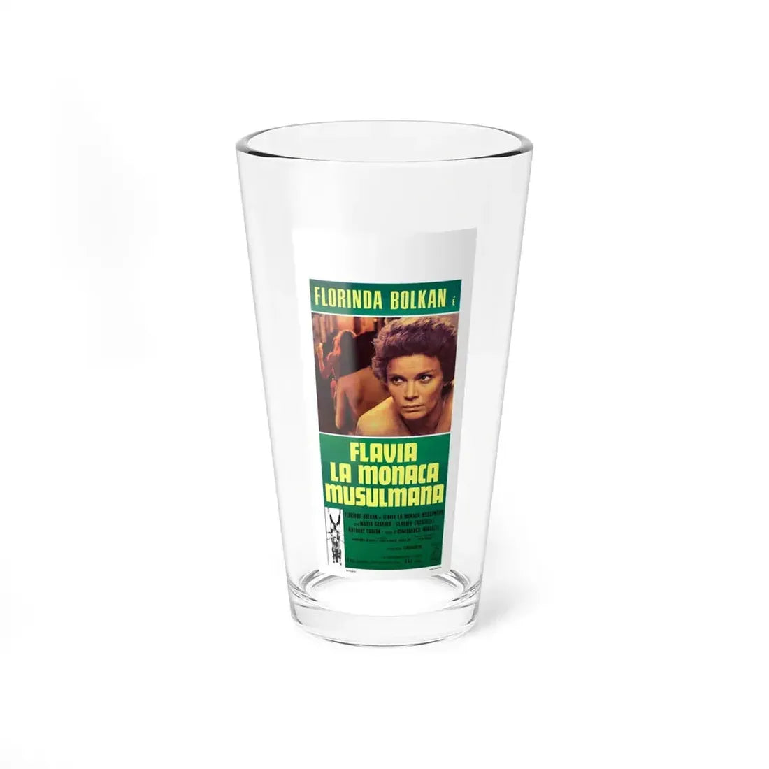 FLAVIA THE HERETIC (ITALIAN) (2) 1974 Movie Poster - Pint Glass 16oz 16oz - Go Mug Yourself