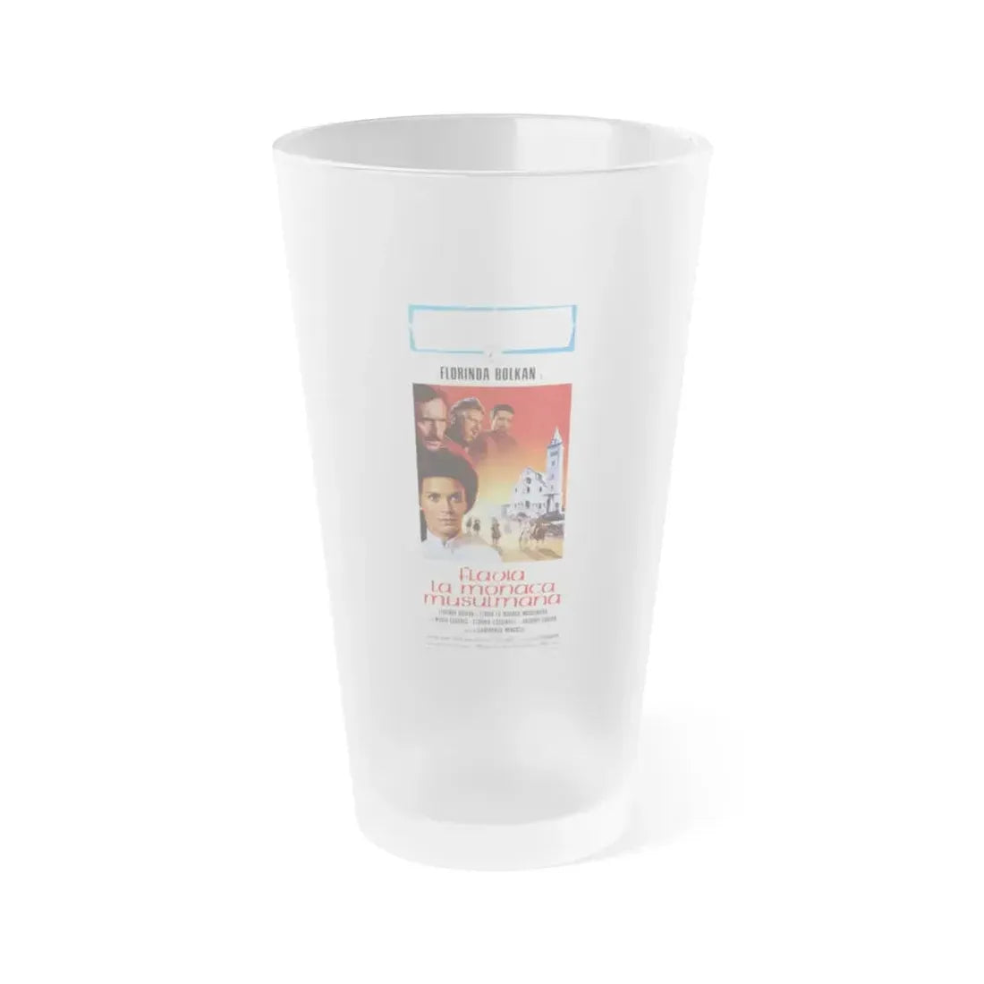 FLAVIA THE HERETIC (ITALIAN) (3) 1974 Movie Poster - Frosted Pint Glass 16oz 16oz Frosted - Go Mug Yourself