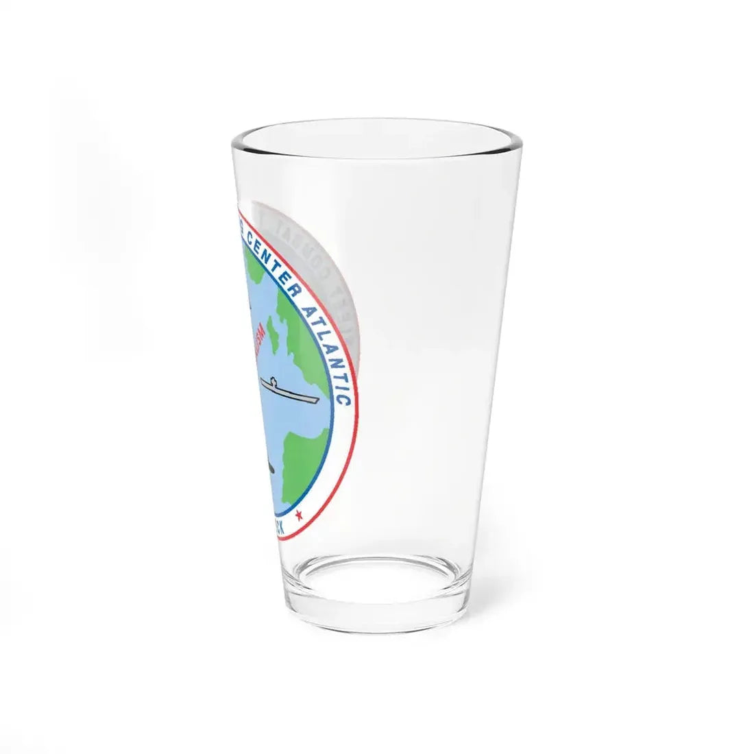 Fleet Combat Trng Ctr Atlantic Dam Neck (U.S. Navy) Pint Glass 16oz - Go Mug Yourself