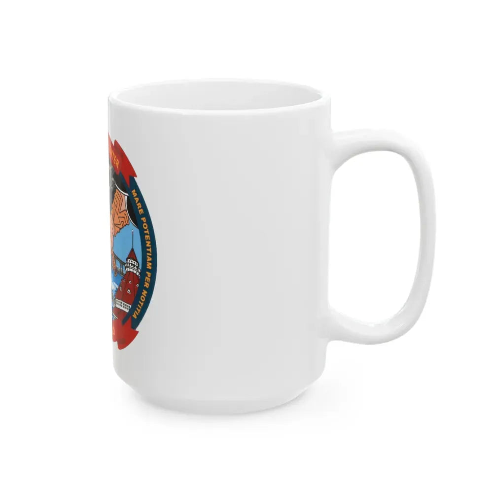 Fleet Weather Center San Diego (U.S. Navy) White Coffee Mug - Go Mug Yourself