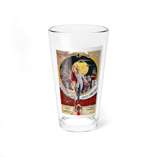 FLESH GORDON 1974 Movie Poster - Pint Glass 16oz 16oz - Go Mug Yourself
