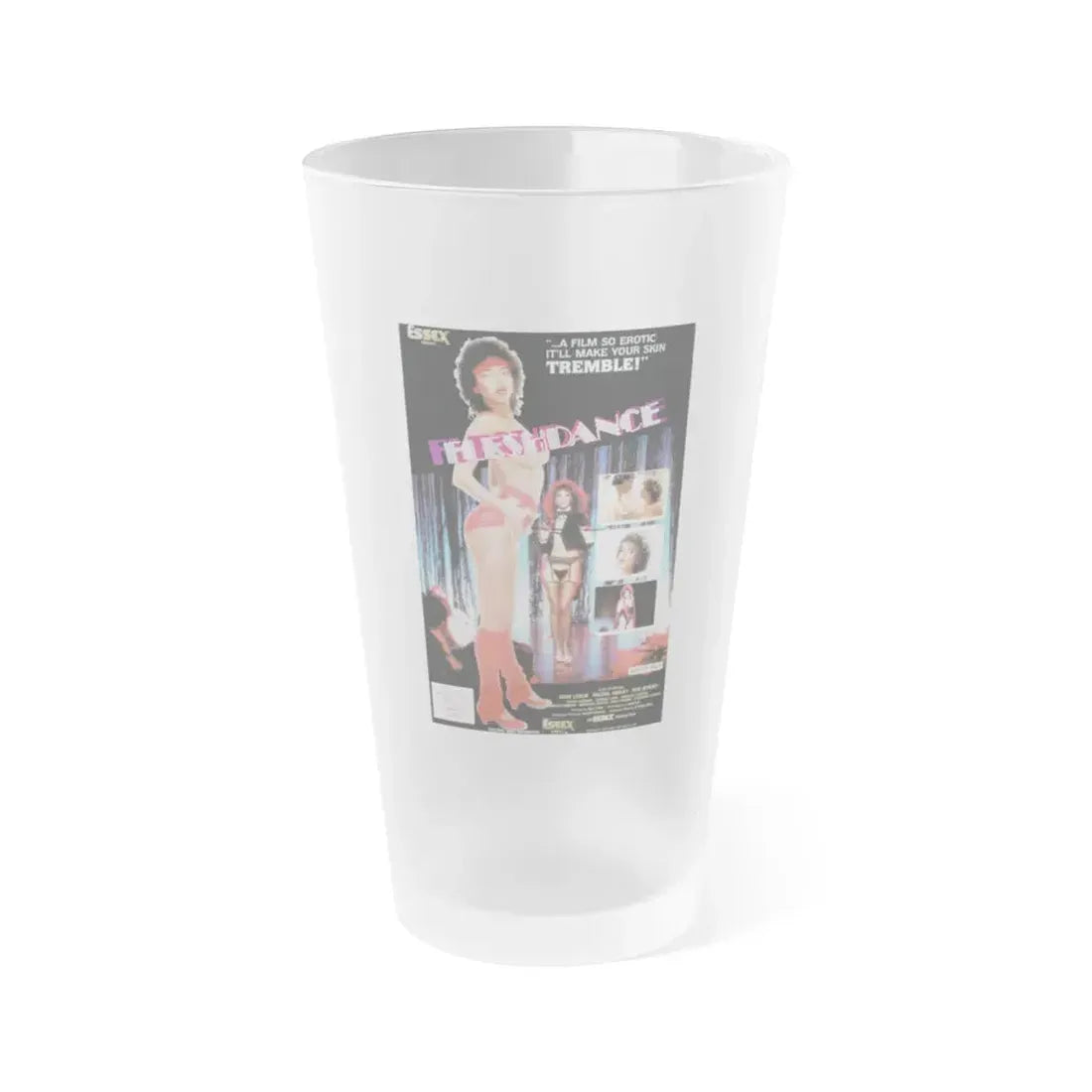 FLESHDANCE 1985 Movie Poster - Frosted Pint Glass 16oz 16oz Frosted - Go Mug Yourself