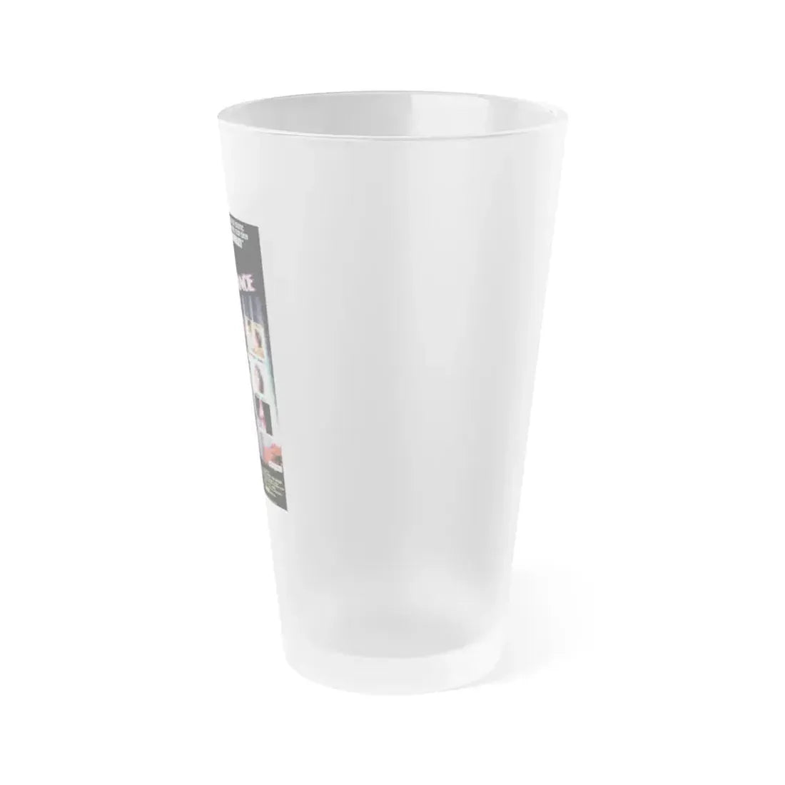 FLESHDANCE 1985 Movie Poster - Frosted Pint Glass 16oz - Go Mug Yourself