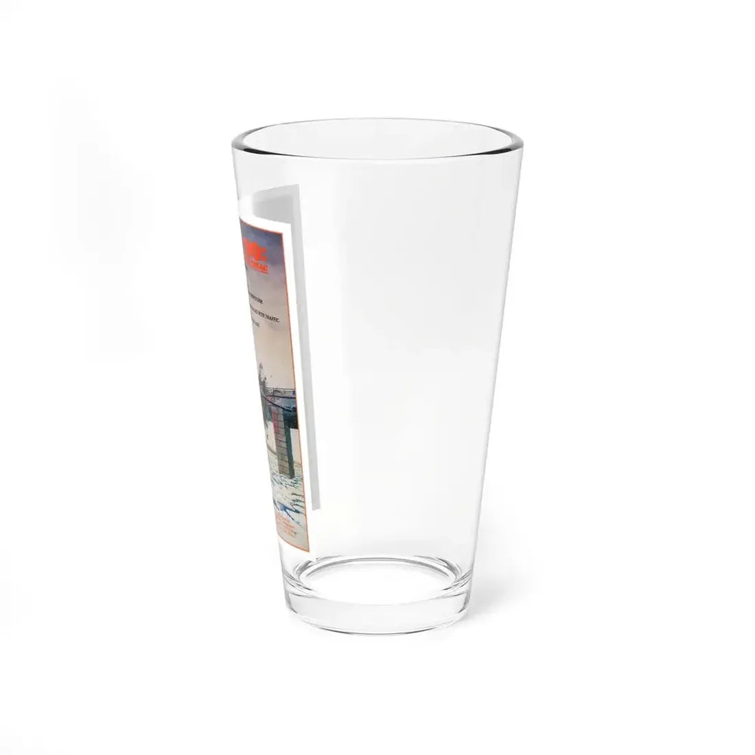FLIGHT 90 1984 Movie Poster - Pint Glass 16oz - Go Mug Yourself
