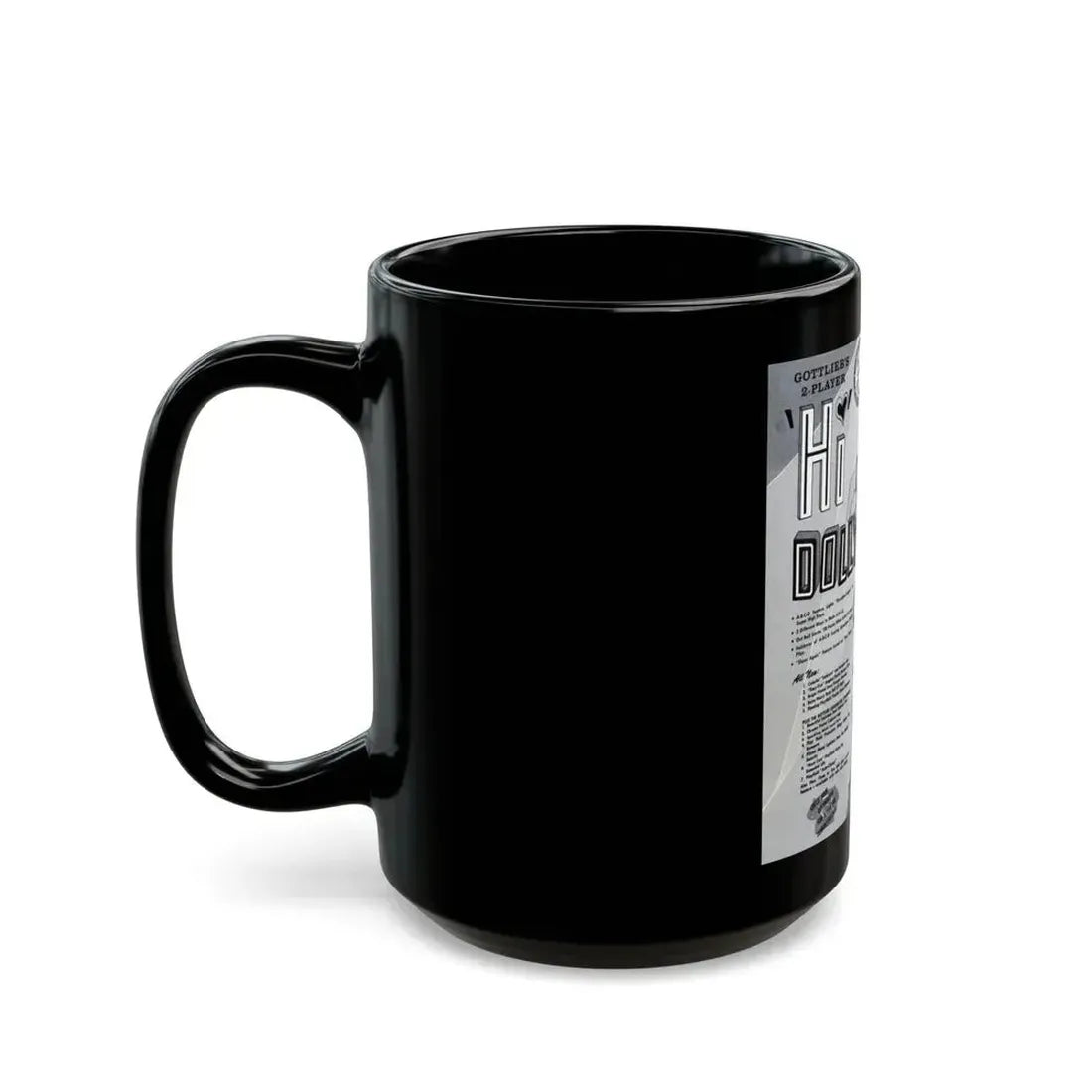Flipper 1965 (Music Poster) Black Coffee Mug - Go Mug Yourself