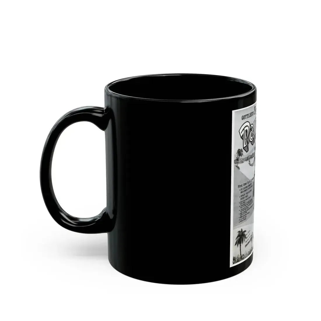 Flipper VII (Music Poster) Black Coffee Mug - Go Mug Yourself