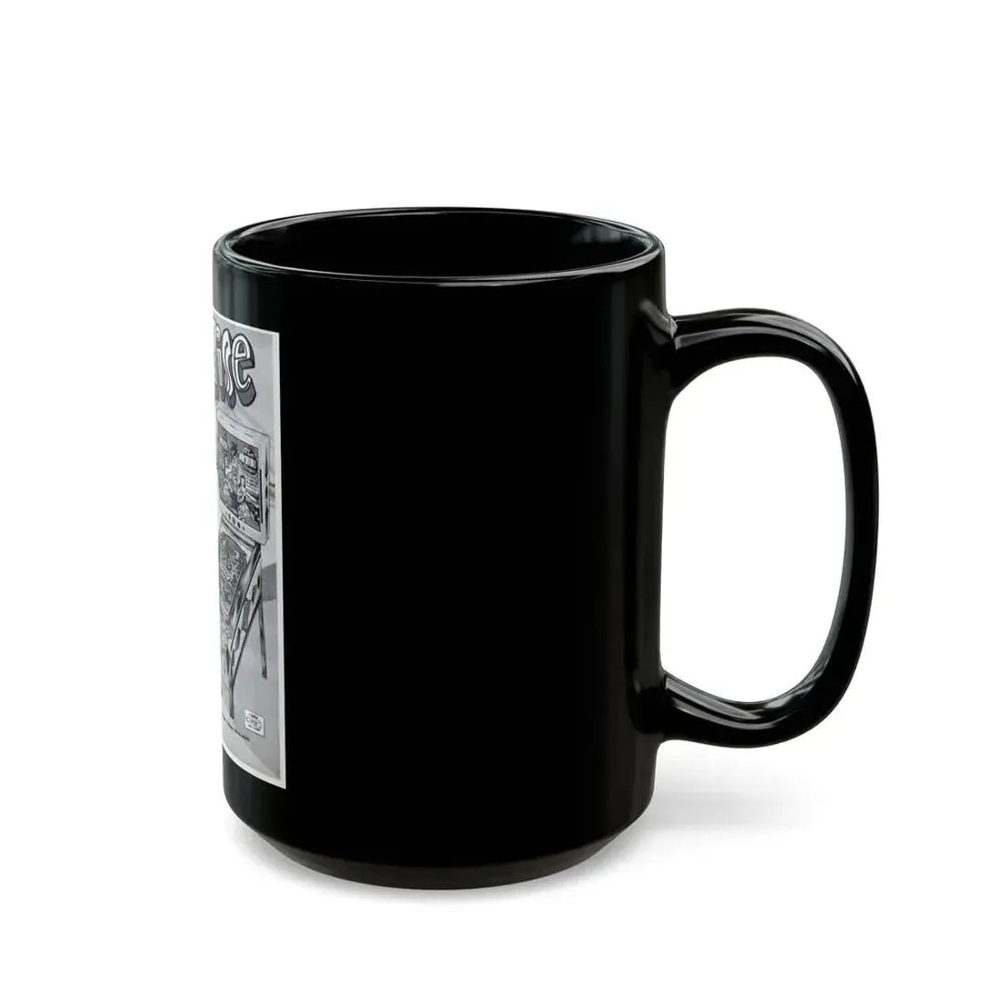 Flipper VII (Music Poster) Black Coffee Mug - Go Mug Yourself