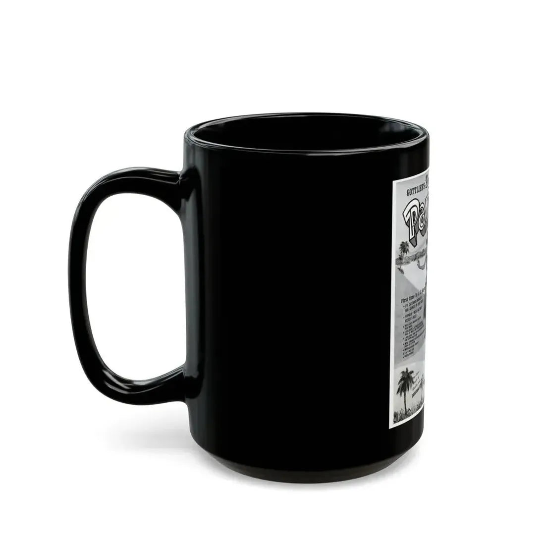 Flipper VII (Music Poster) Black Coffee Mug - Go Mug Yourself