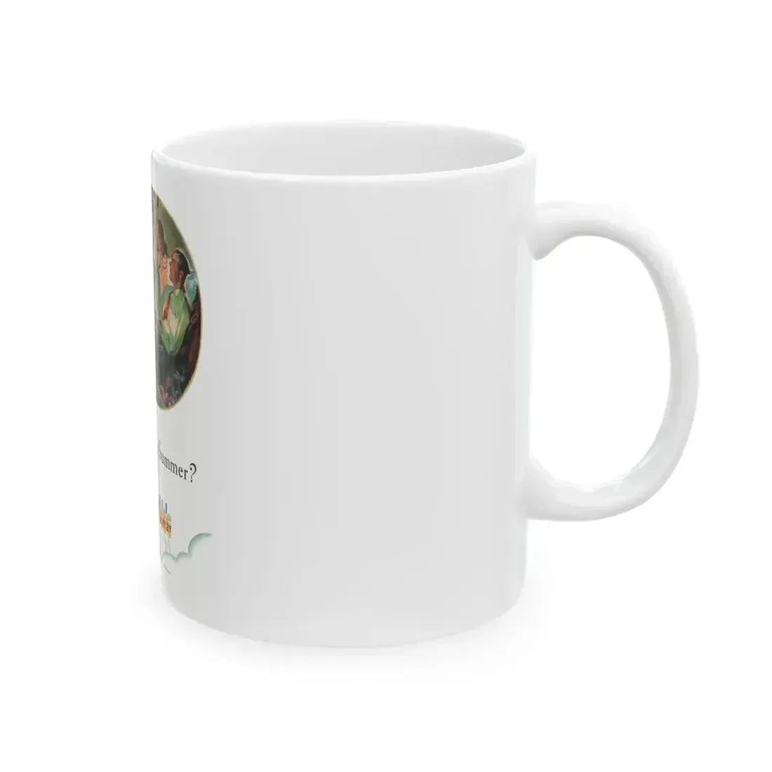 Flit ad, McCall's, August 1930 - White Coffee Mug - Go Mug Yourself