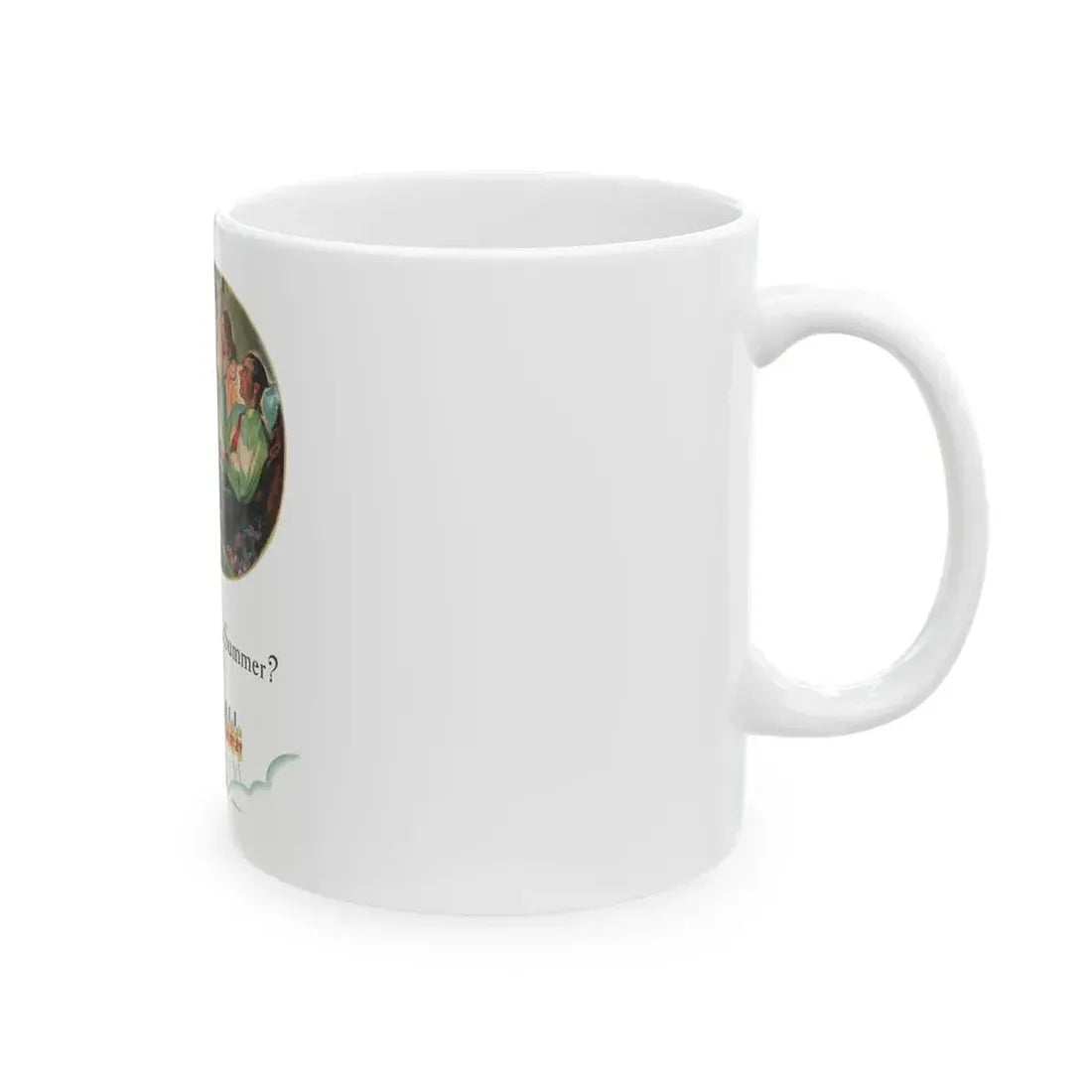 Flit ad, McCall's, August 1930 - White Coffee Mug - Go Mug Yourself
