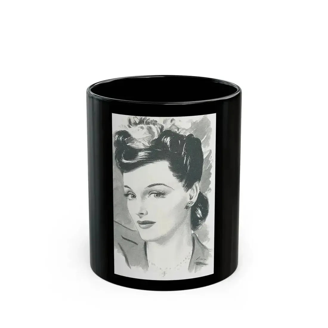 Floating Head, 1941 - Black Coffee Mug 11oz - Go Mug Yourself