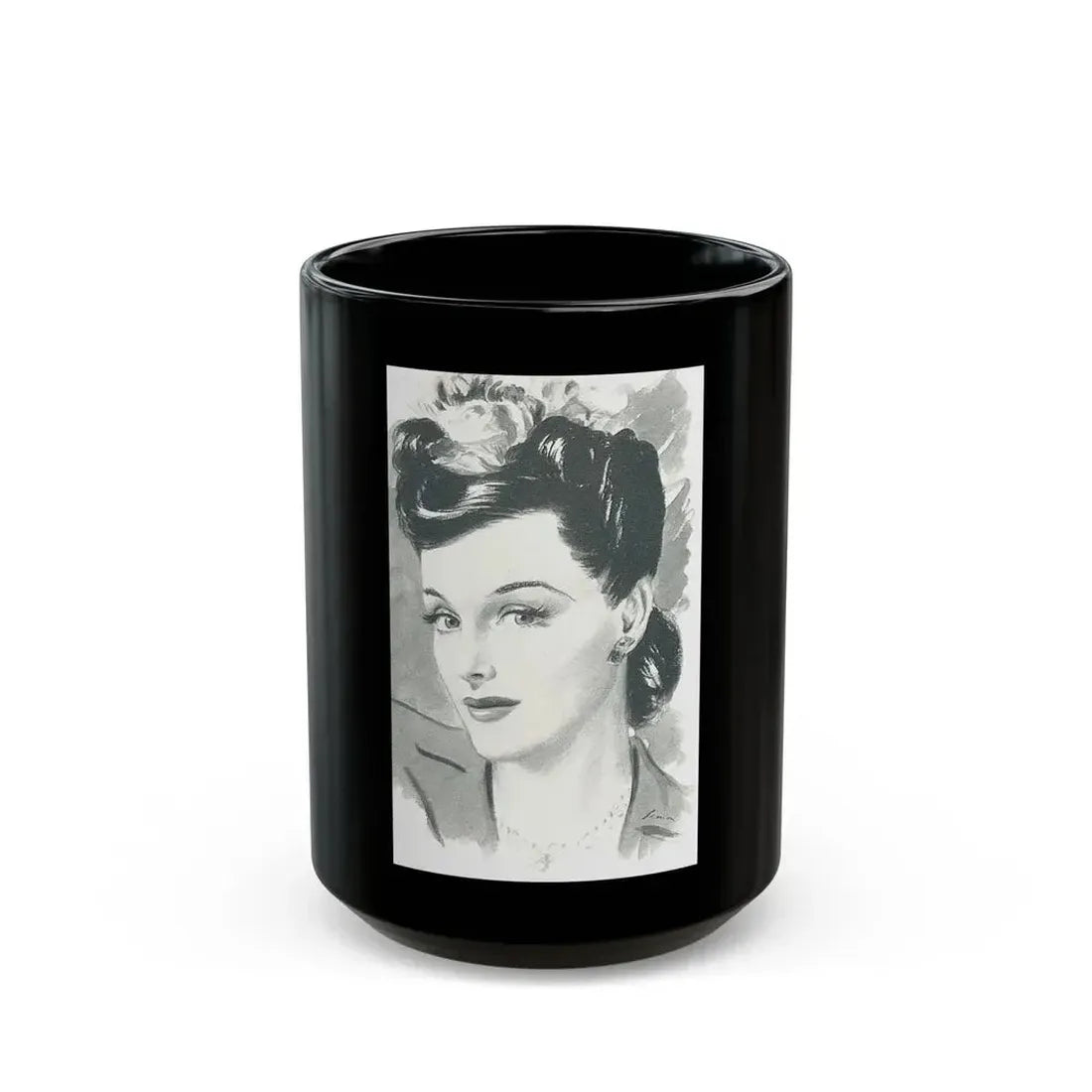 Floating Head, 1941 - Black Coffee Mug 15oz - Go Mug Yourself