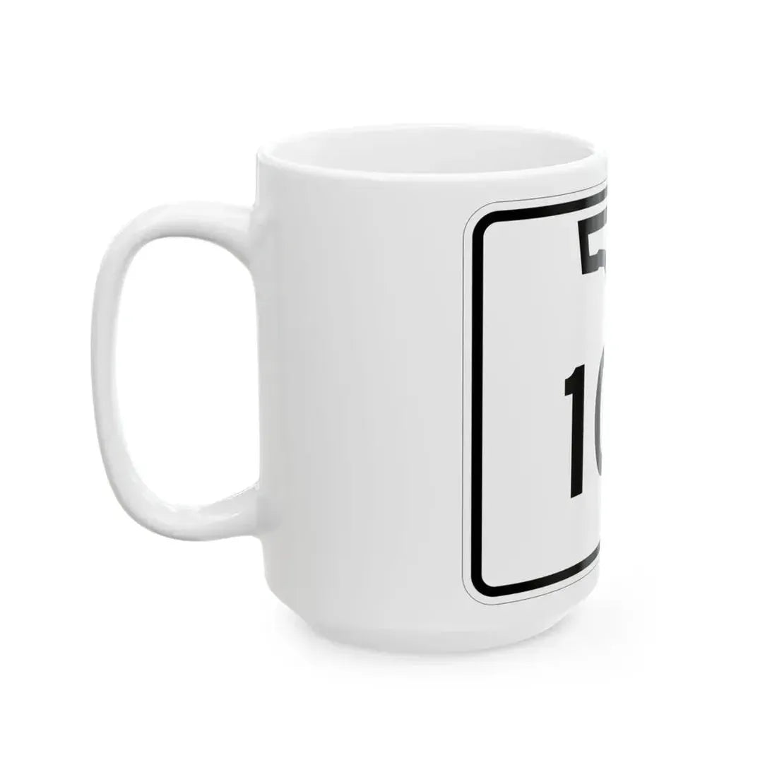 Florida 101 (Florida) (Road Sign) White Coffee Mug - Go Mug Yourself