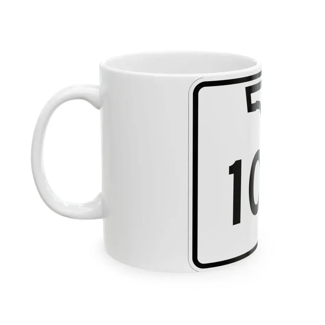 Florida 103 (Florida) (Road Sign) White Coffee Mug - Go Mug Yourself