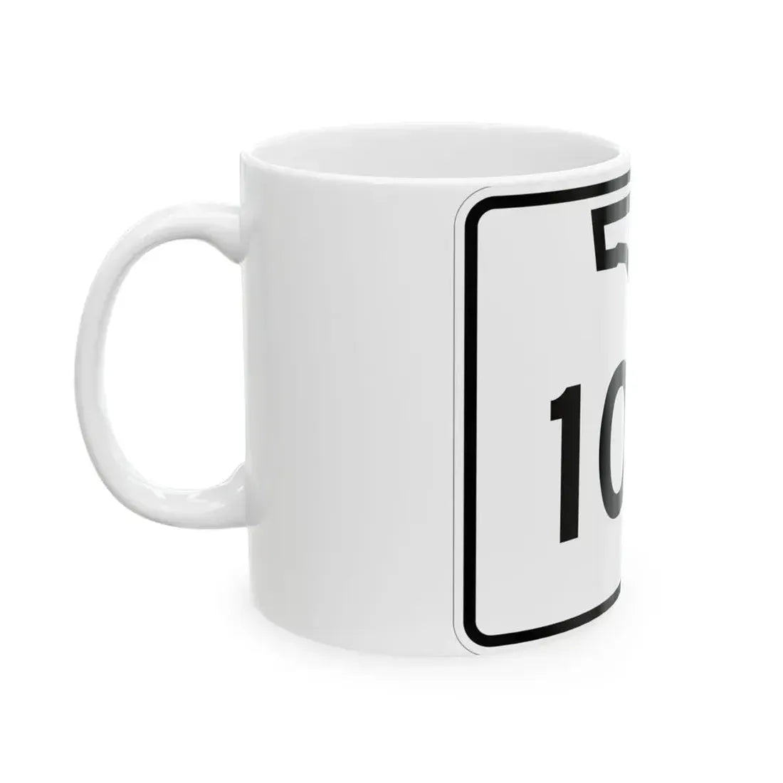 Florida 109 (Florida) (Road Sign) White Coffee Mug - Go Mug Yourself