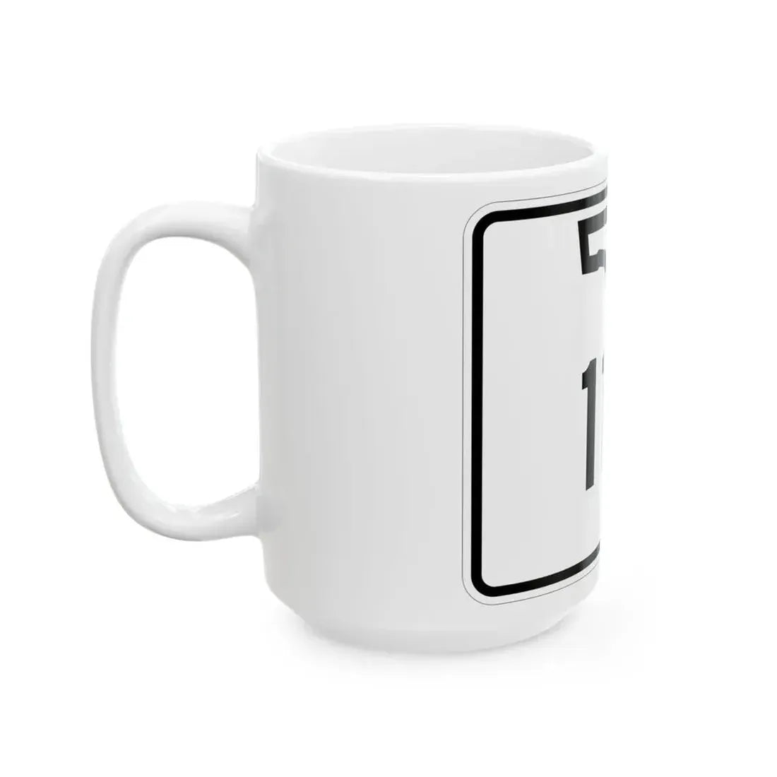 Florida 111 (Florida) (Road Sign) White Coffee Mug - Go Mug Yourself