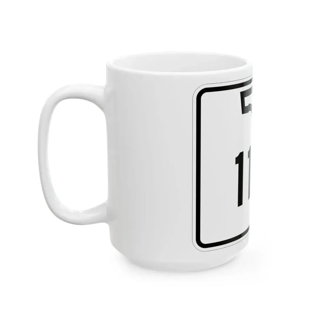 Florida 112 (Florida) (Road Sign) White Coffee Mug - Go Mug Yourself