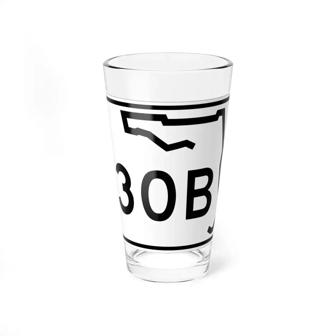 Florida 30B (Florida) (Road Sign) Pint Glss 16oz 16oz - Go Mug Yourself