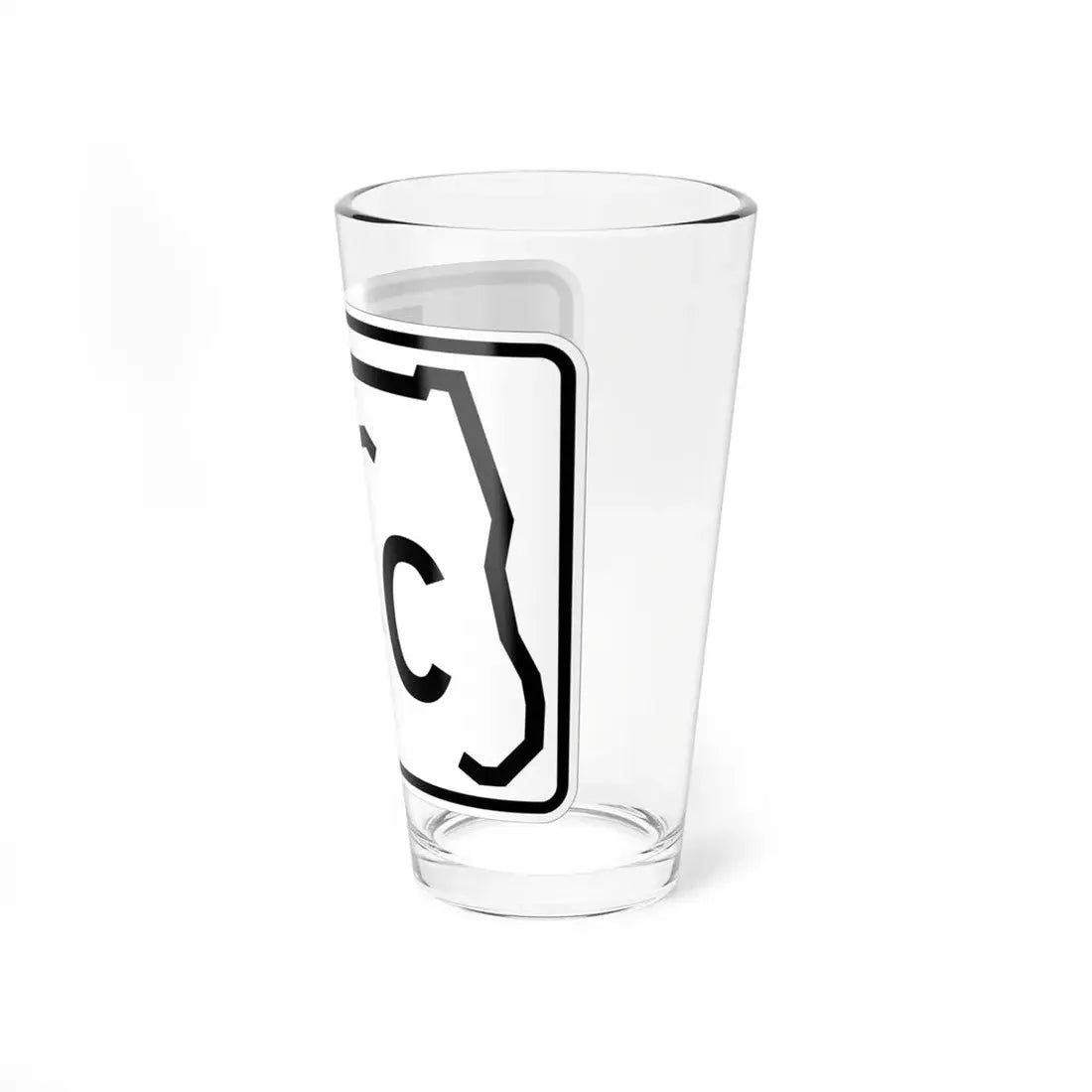 Florida 44C (Florida) (Road Sign) Pint Glss 16oz - Go Mug Yourself