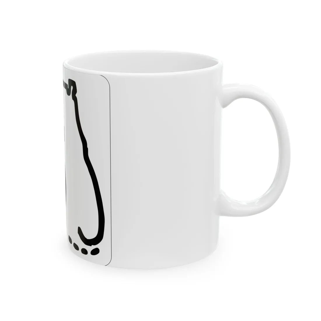 Florida 5 1955 (Florida) (Road Sign) White Coffee Mug - Go Mug Yourself