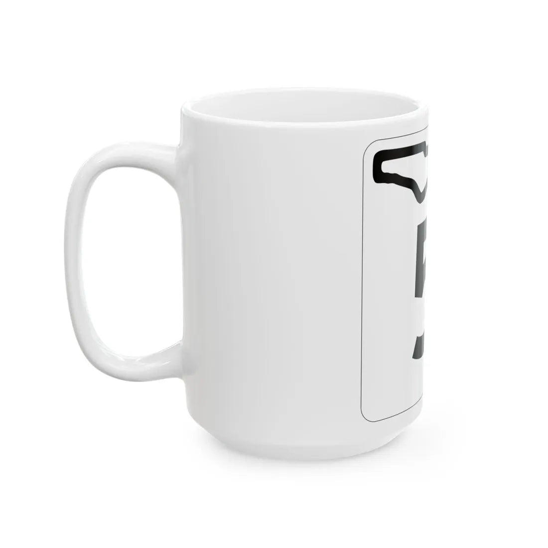Florida 5 1955 (Florida) (Road Sign) White Coffee Mug - Go Mug Yourself