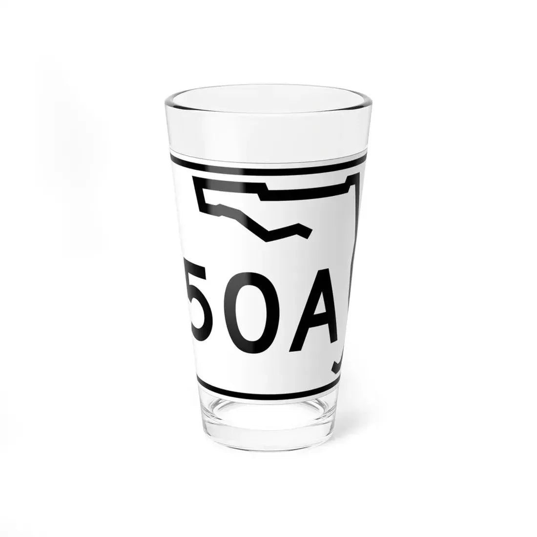 Florida 50A (Florida) (Road Sign) Pint Glss 16oz 16oz - Go Mug Yourself