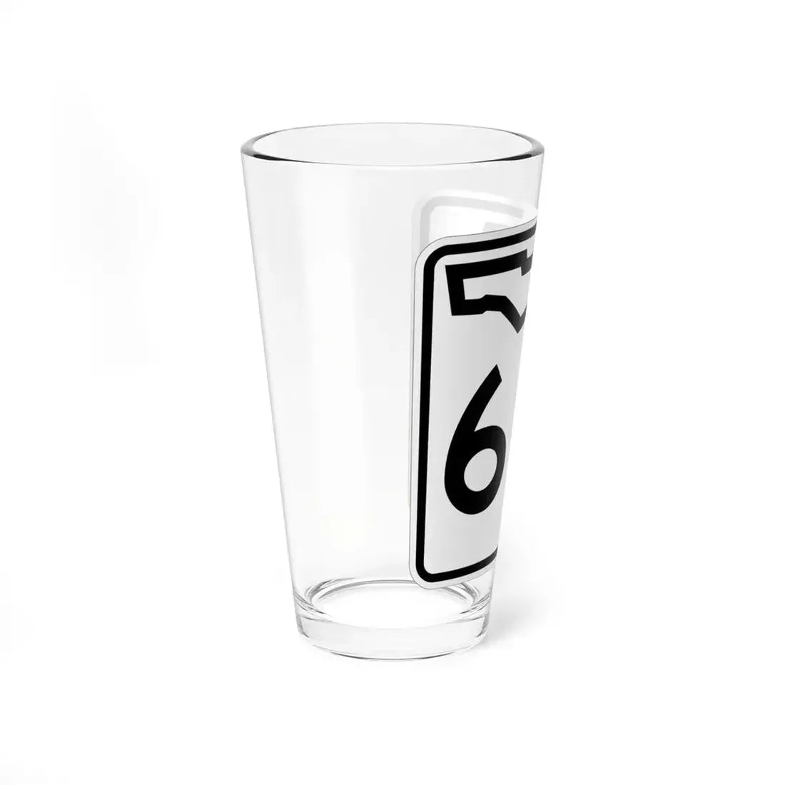 Florida 60 (Florida) (Road Sign) Pint Glss 16oz - Go Mug Yourself