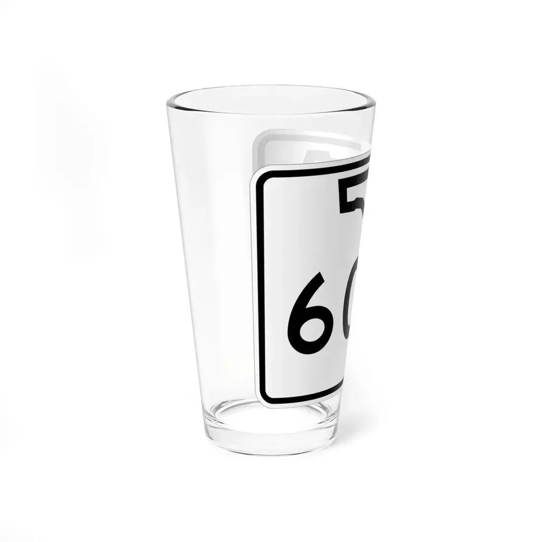 Florida 60A (Florida) (Road Sign) Pint Glss 16oz - Go Mug Yourself