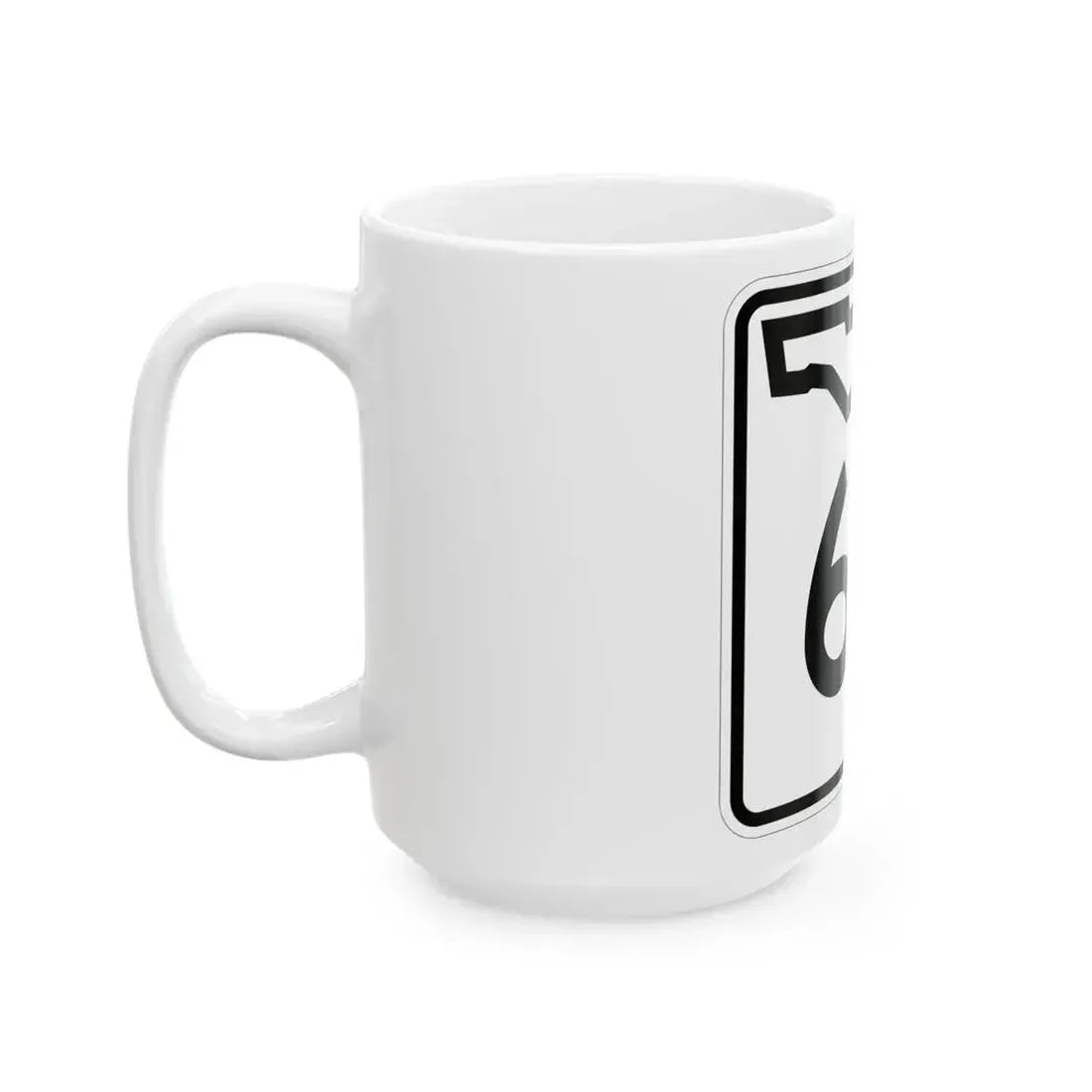Florida 61 (Florida) (Road Sign) White Coffee Mug - Go Mug Yourself