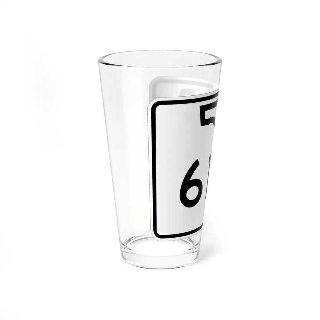 Florida 61A (Florida) (Road Sign) Pint Glss 16oz - Go Mug Yourself