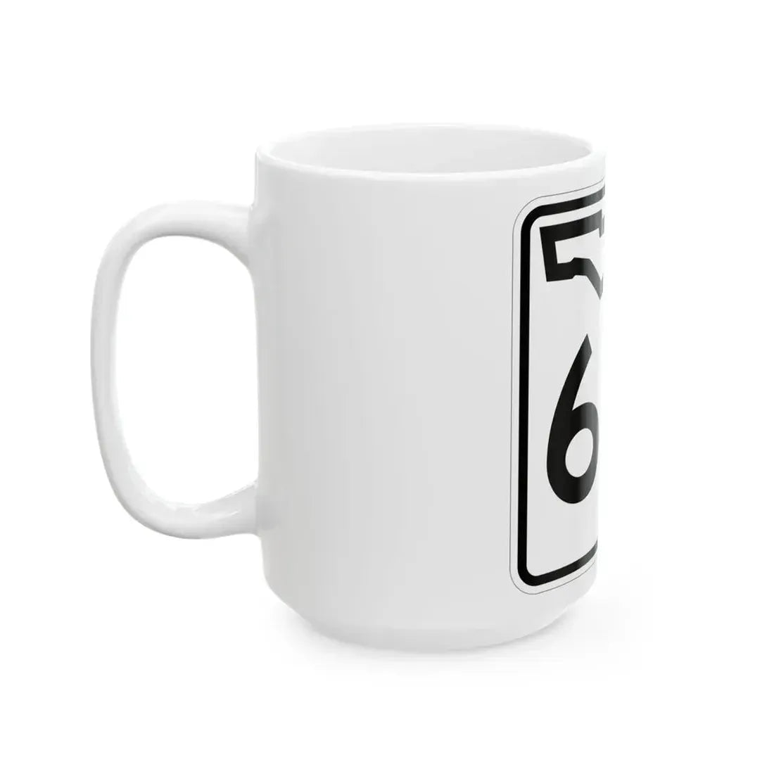 Florida 64 (Florida) (Road Sign) White Coffee Mug - Go Mug Yourself