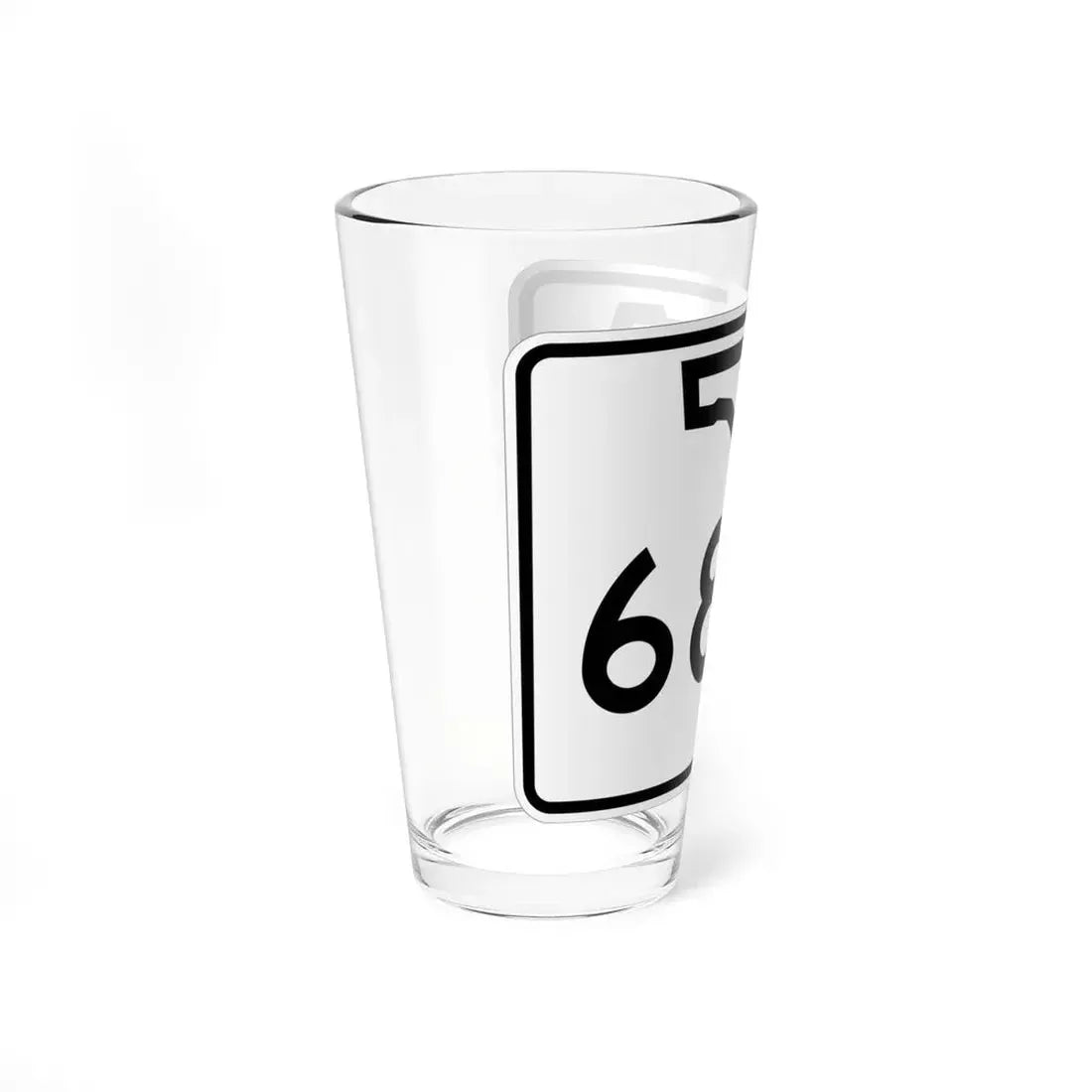 Florida 68A (Florida) (Road Sign) Pint Glss 16oz - Go Mug Yourself