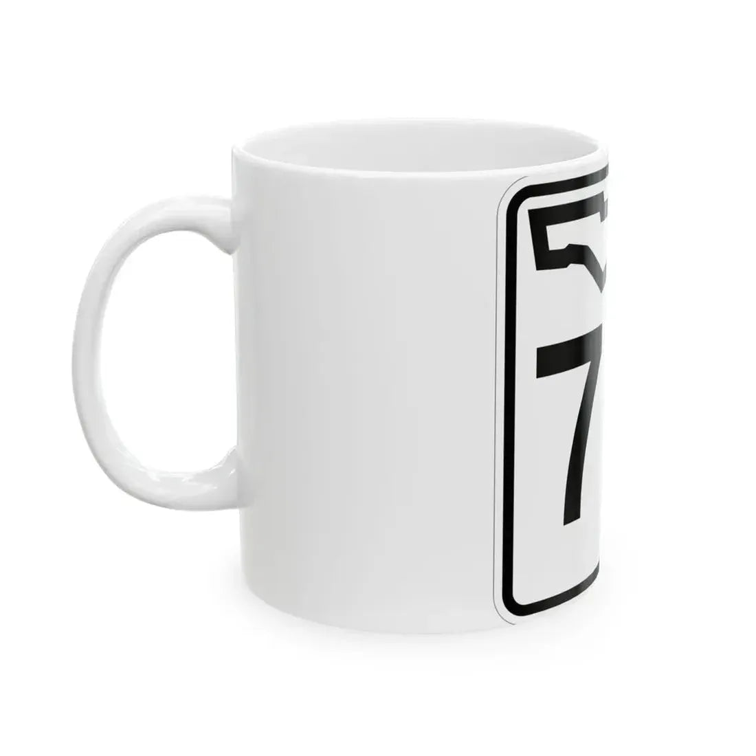 Florida 70 (Florida) (Road Sign) White Coffee Mug - Go Mug Yourself