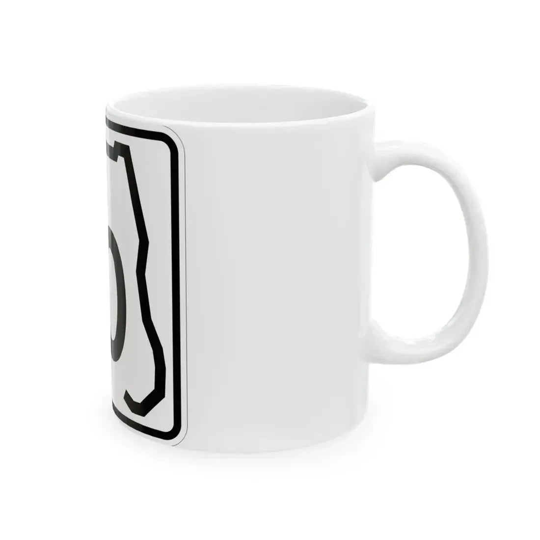 Florida 70 (Florida) (Road Sign) White Coffee Mug - Go Mug Yourself