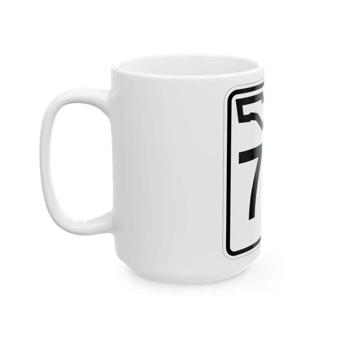 Florida 70 (Florida) (Road Sign) White Coffee Mug - Go Mug Yourself