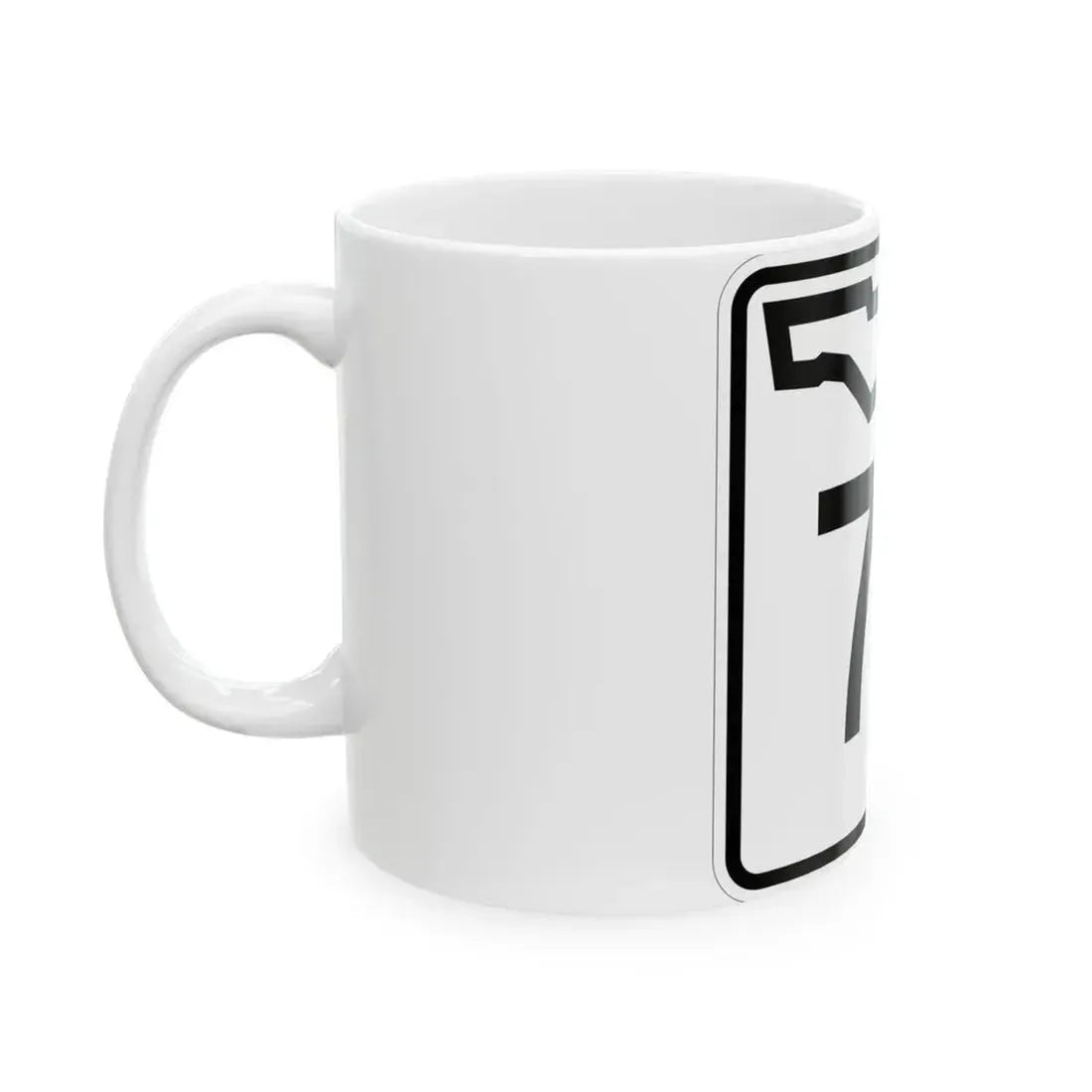 Florida 71 (Florida) (Road Sign) White Coffee Mug - Go Mug Yourself
