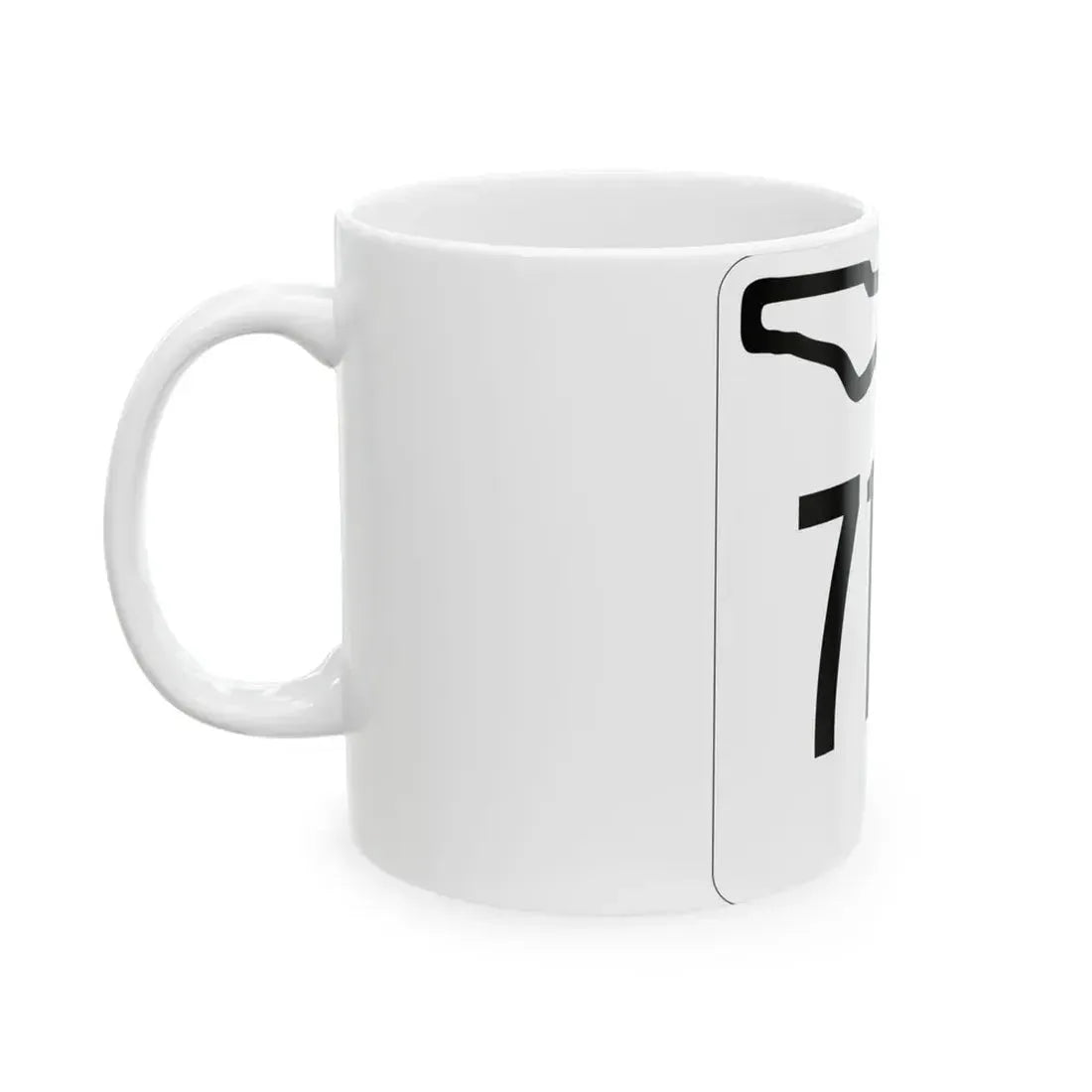 Florida 712 1955 (Florida) (Road Sign) White Coffee Mug - Go Mug Yourself