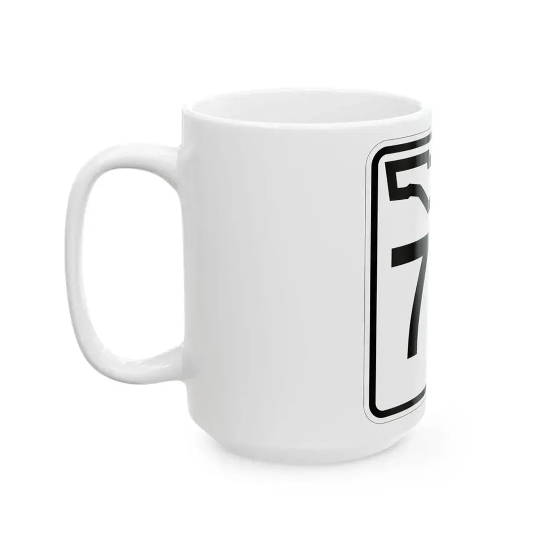 Florida 72 (Florida) (Road Sign) White Coffee Mug - Go Mug Yourself
