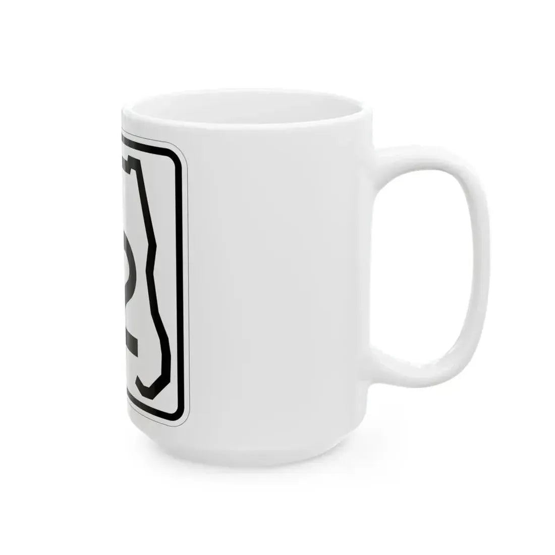 Florida 72 (Florida) (Road Sign) White Coffee Mug - Go Mug Yourself