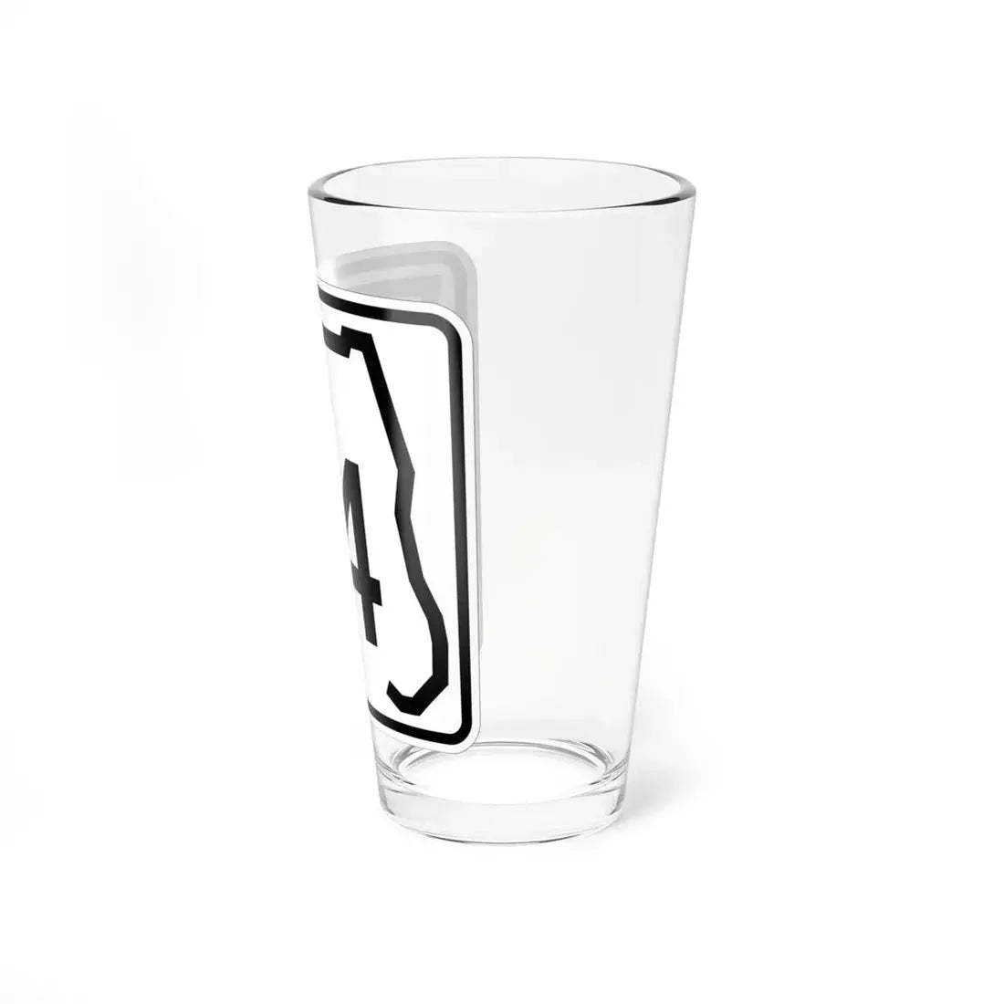 Florida 74 (Florida) (Road Sign) Pint Glss 16oz - Go Mug Yourself