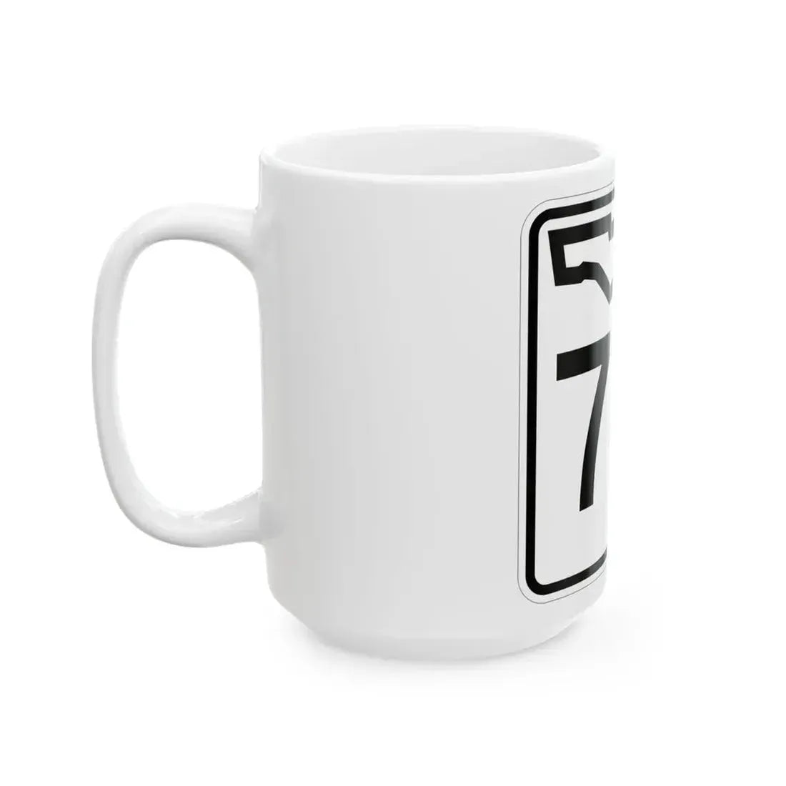 Florida 74 (Florida) (Road Sign) White Coffee Mug - Go Mug Yourself