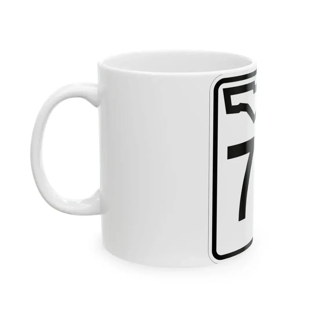 Florida 76 (Florida) (Road Sign) White Coffee Mug - Go Mug Yourself