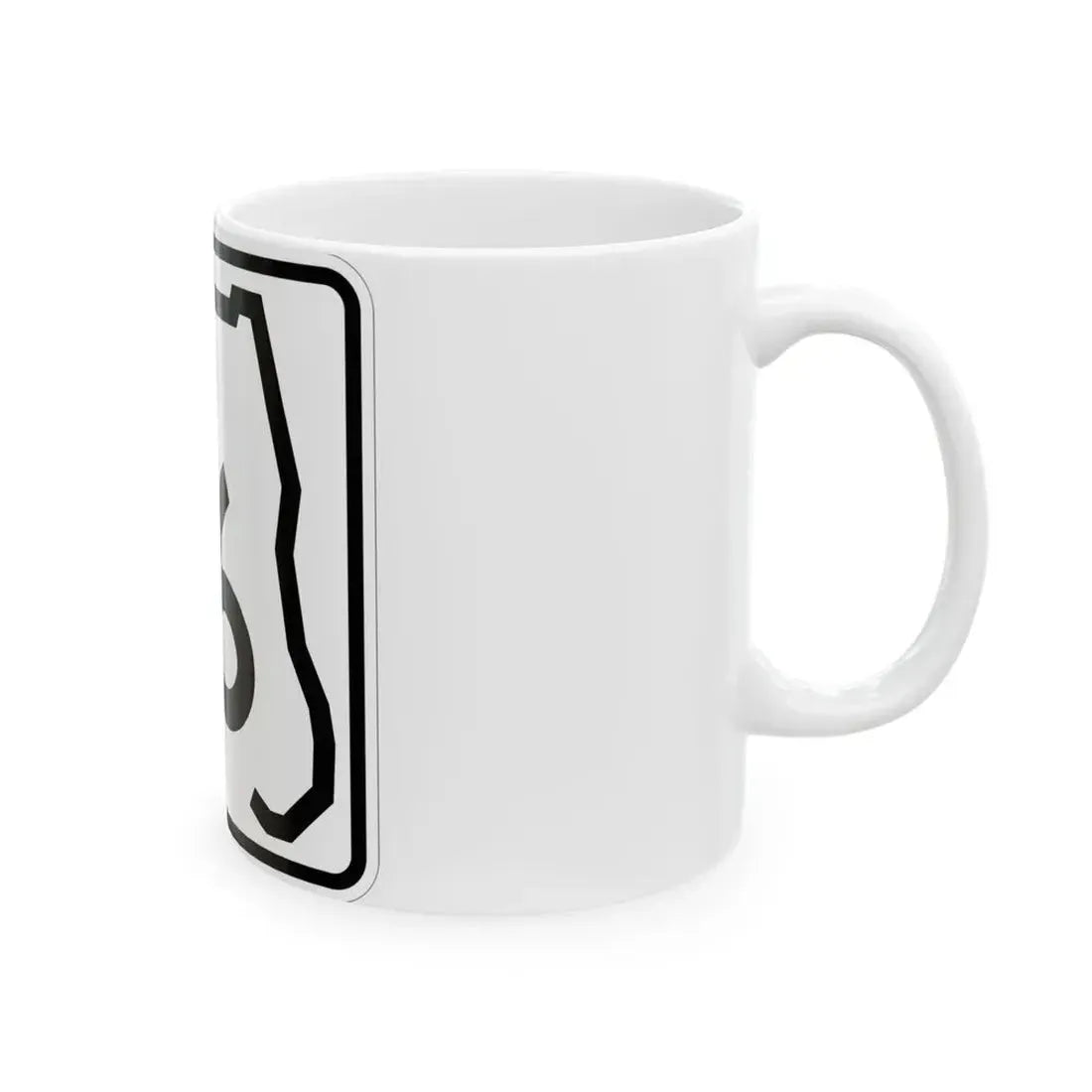 Florida 76 (Florida) (Road Sign) White Coffee Mug - Go Mug Yourself