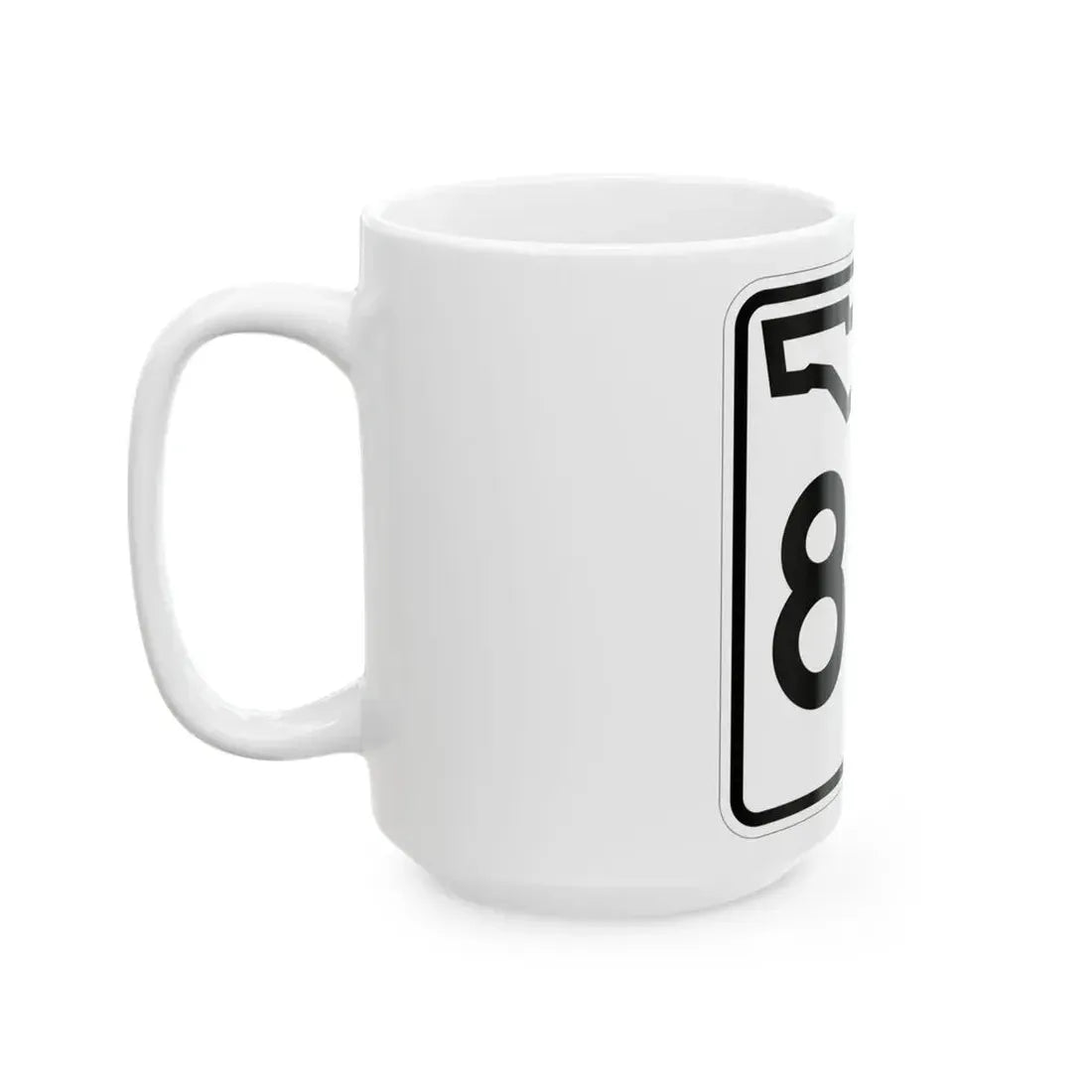 Florida 86 (Florida) (Road Sign) White Coffee Mug - Go Mug Yourself
