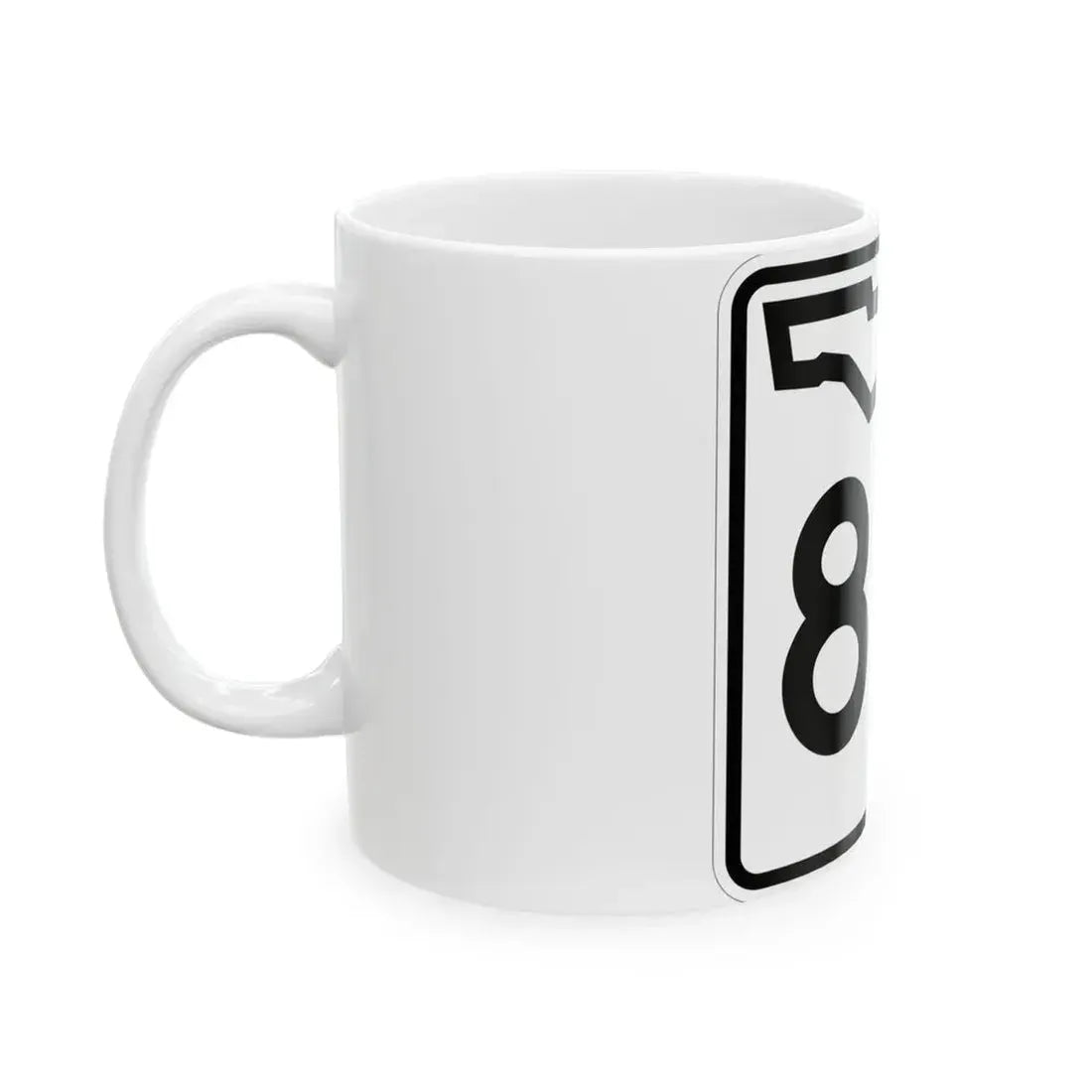 Florida 87 (Florida) (Road Sign) White Coffee Mug - Go Mug Yourself