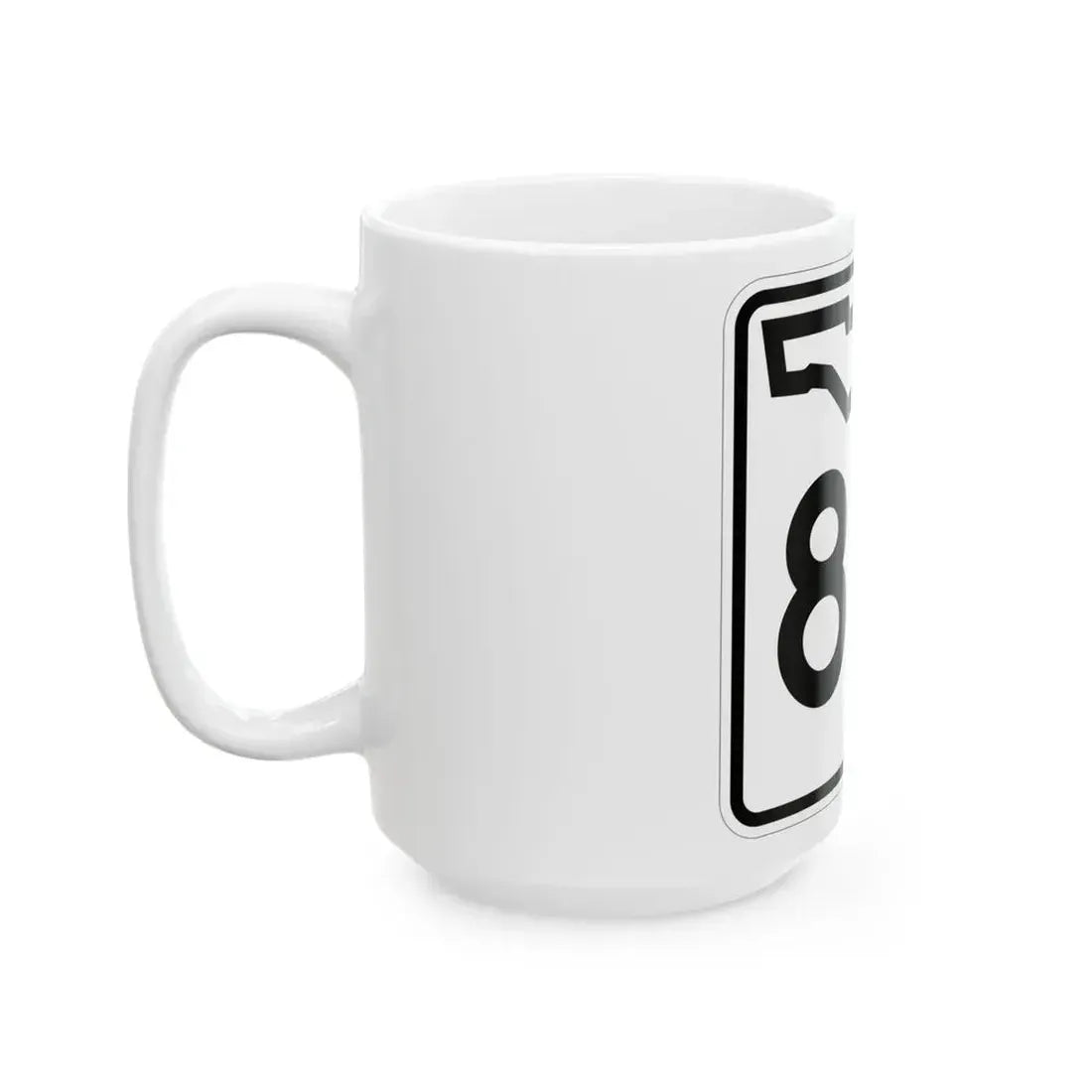 Florida 87 (Florida) (Road Sign) White Coffee Mug - Go Mug Yourself