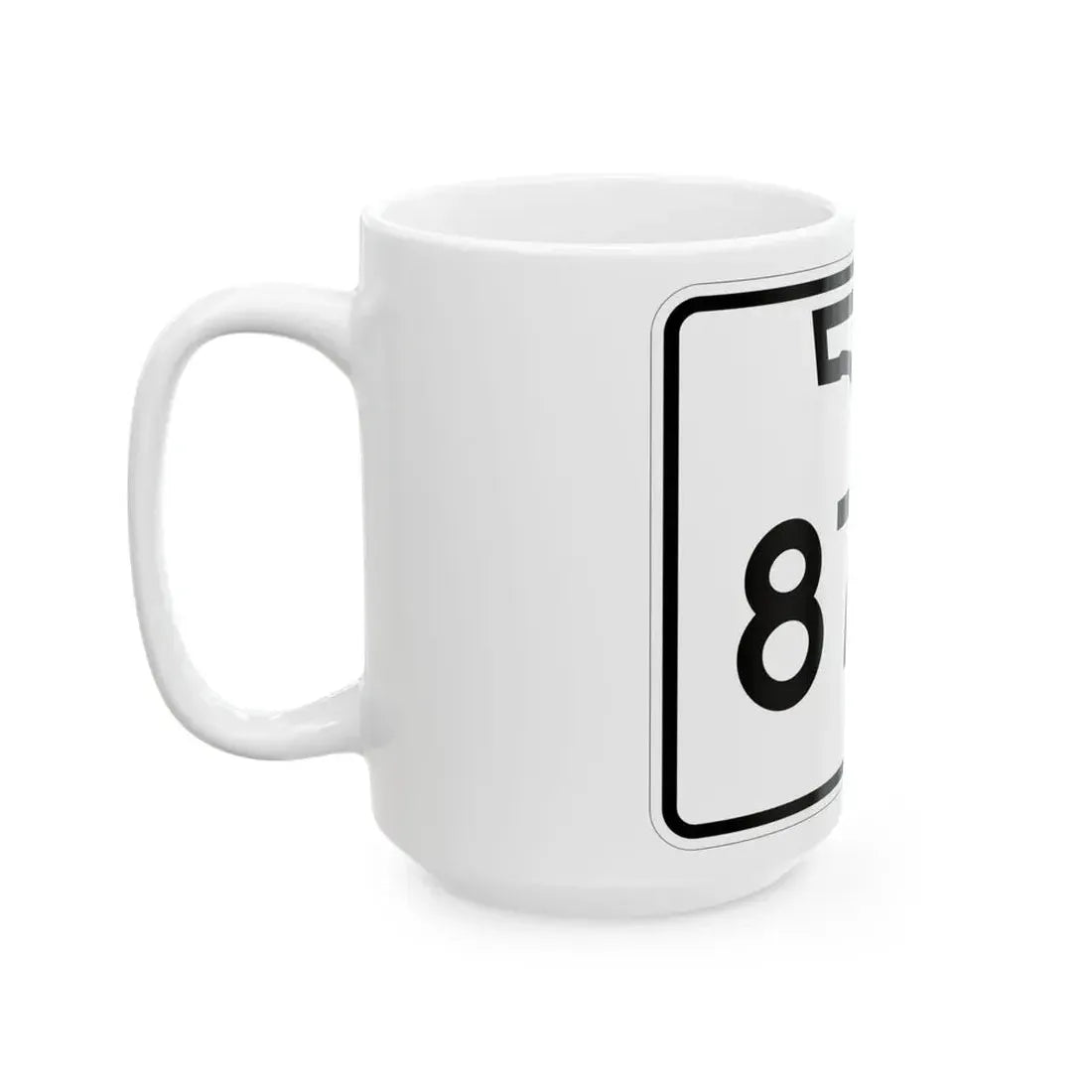 Florida 87A (Florida) (Road Sign) White Coffee Mug - Go Mug Yourself