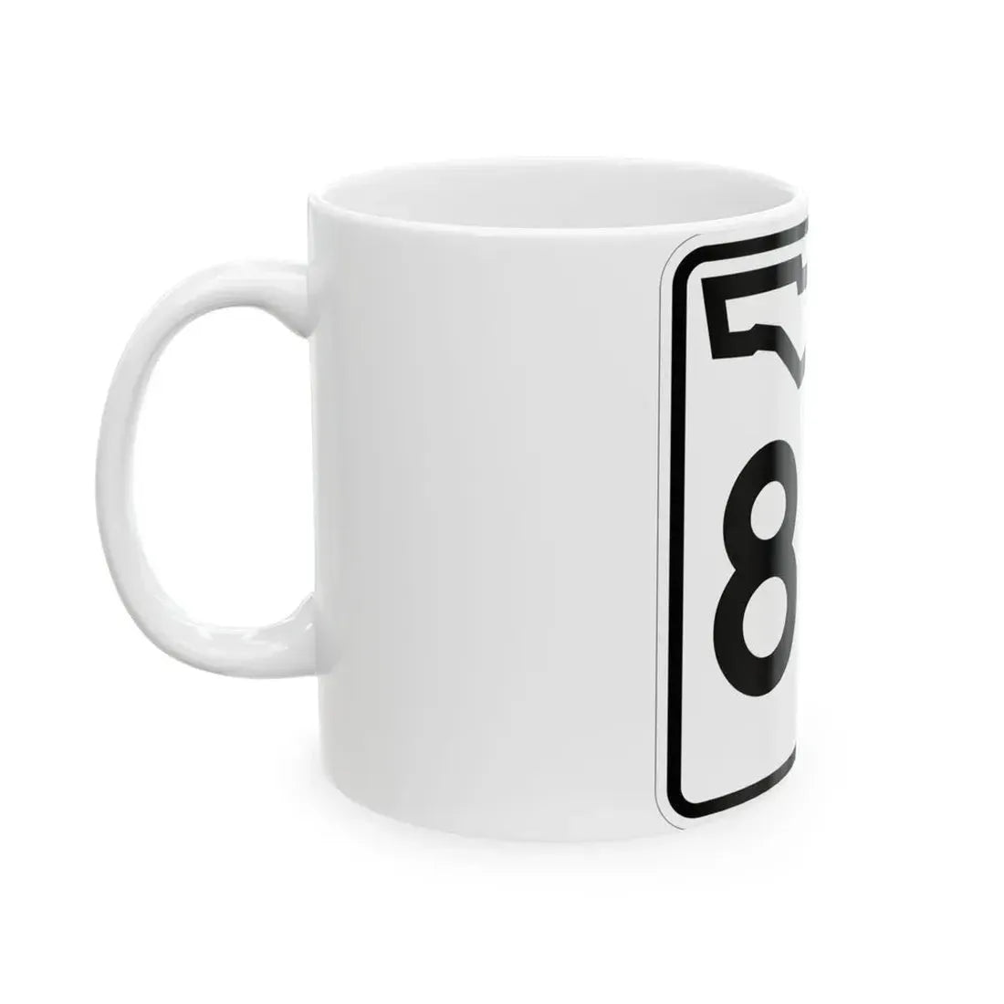 Florida 89 (Florida) (Road Sign) White Coffee Mug - Go Mug Yourself